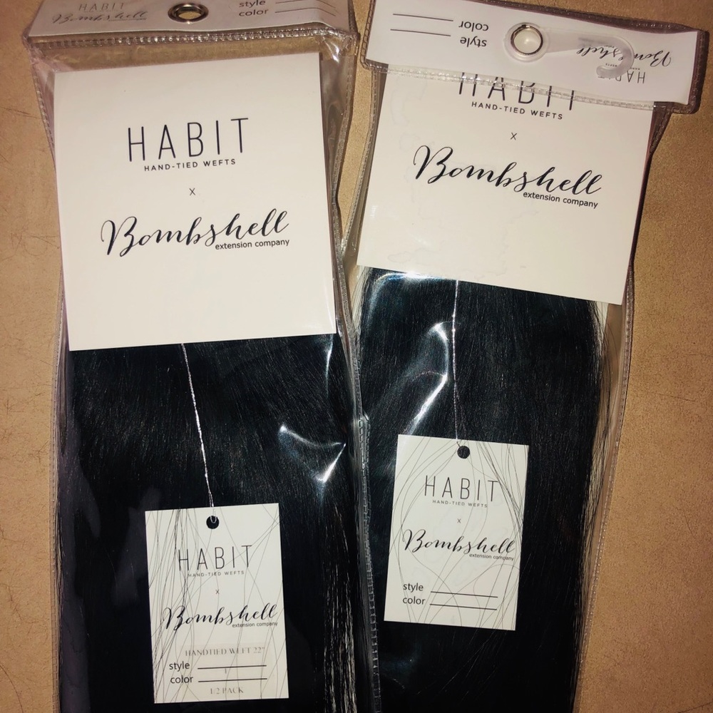 Bombshell weft extensions